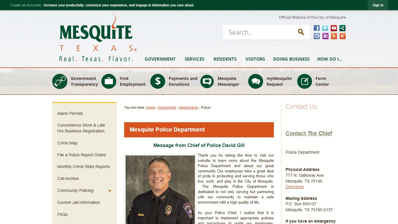 Mesquite Police Department | Mesquite, TX - Official Website